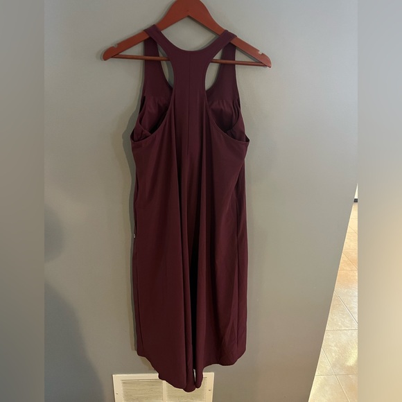 Breezeful™ Racerback Side Pocket High Low Flowy Midi Quick Dry Halara Dress - Picture 10 of 11